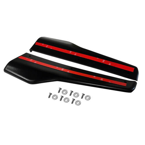 Drake Muscle Cars Side Splitter, Rear, 2015+ Mustang, Pair