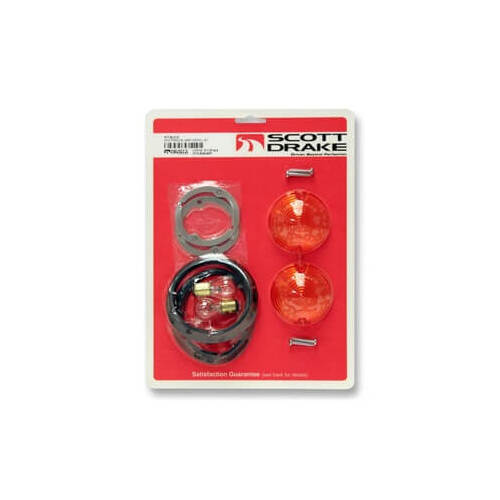 Scott Drake Classic Turn Signal Light Set, 1964-1966 For Ford Mustang, Each