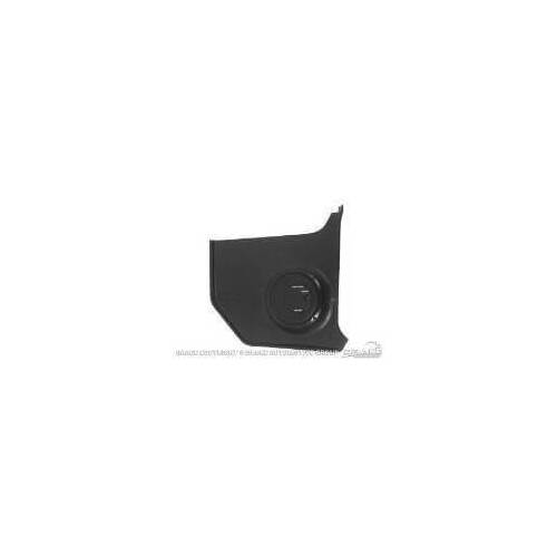 Scott Drake Classic Kick Panel, Plastic, Black, 1967-1968 For Ford Mustang, 80 Watt, Set of 2