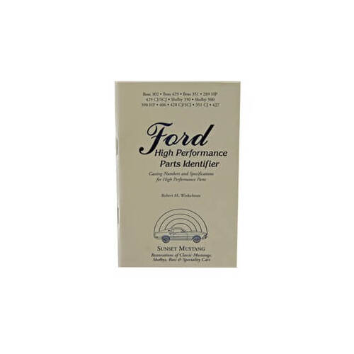 Scott Drake Classic Enthusiast Book, For Ford High Performance Parts Identifier, Each