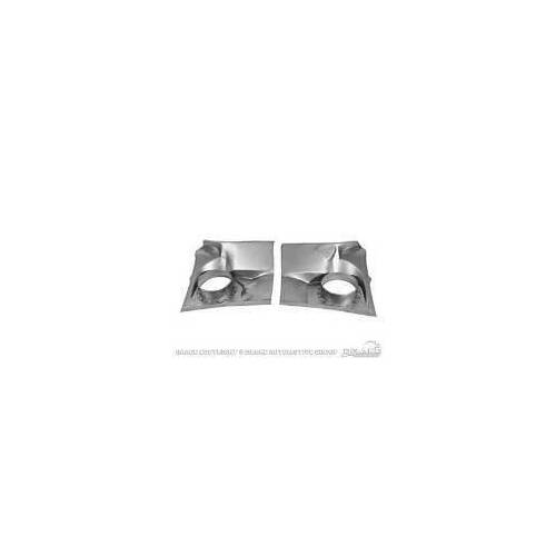 Scott Drake Classic Cowl Panel, Right Inner Vent Repair Panel, Steel, Natural, For Ford, Mustang, Each