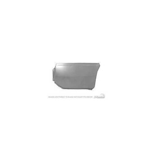 Scott Drake Classic Quarter Panel, Passenger Side, Lower Rear, Steel, Black Primer, For Ford, Each