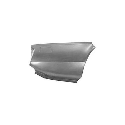 Scott Drake Classic Quarter Panel, Driver Side, Lower Rear, Steel, Black Primer, For Ford, Each