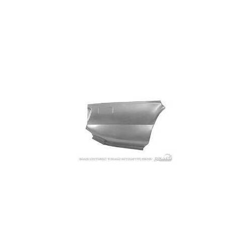 Scott Drake Classic Quarter Panel, Passenger Side, Lower Rear, Steel, Black Primer, For Ford, Each