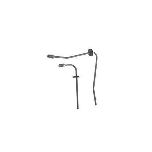 Scott Drake Classic Brake Line, Front, Power Disc Brakes, 1970-1970 For Ford Mustang, Steel, Kit