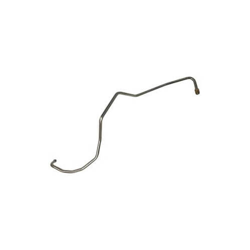 Scott Drake Classic Fuel Line, Pump to Carburettor Type, Stainless Steel, Natural, For Ford 70-73 351C 2BBL, Each
