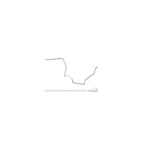 Scott Drake Classic Fuel Line, Pump to Tank Type, Steel, Natural, For Ford 64-67 V8 1Pc, Each