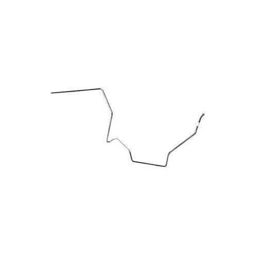 Scott Drake Classic Fuel Line, Pump to Tank Type, Steel, Natural, For Ford 69-70 V8 2Pc, Each