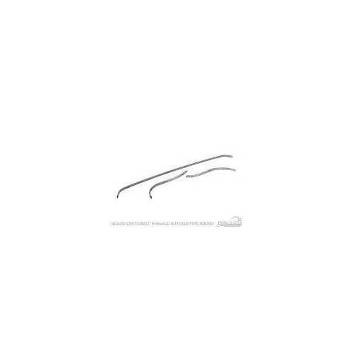 Scott Drake Classic Convertible Top Tack Strip, 1965-65 For Ford Mustang Convertible Top Rear Tack Strip Set, Kit
