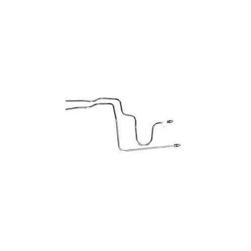 Scott Drake Classic Automatic Transmission Fluid Line, Stainless Steel, 1964-1965 For Ford Mustang, Stainless Steel, 8 Cylinder, Kit