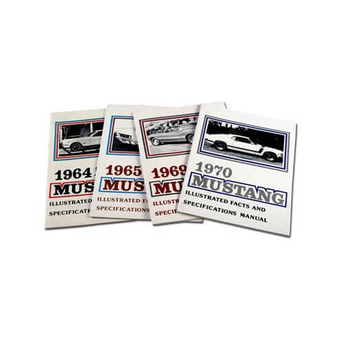 Scott Drake Classic Book Reference, 1964 Mustang Fact Book, Paperback, Each