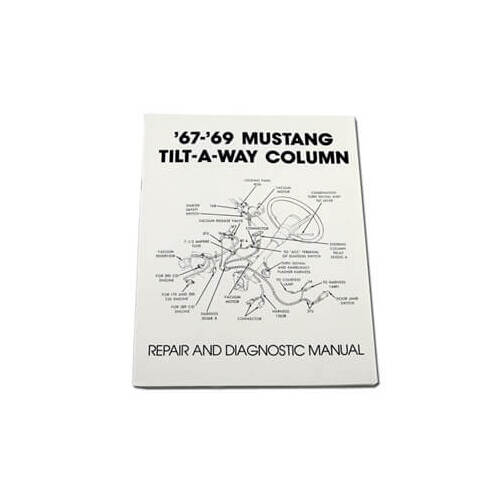 Scott Drake Classic Book Reference, Column Repair & Diagnostic Manual (Tilt-A-Way), Paperback, Each