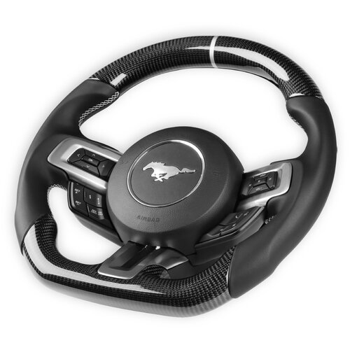 Drake Muscle Cars Steering Wheels, Carbon Fiber