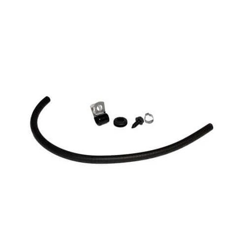 Scott Drake Classic Rear End Vent Hose, Steel/Rubber, For Ford, Kit
