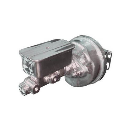 Scott Drake Classic Power Brake Booster with Brake Master Cylinder, 1964-1966 For Ford Mustang, With Billet Master Cylinder, Each
