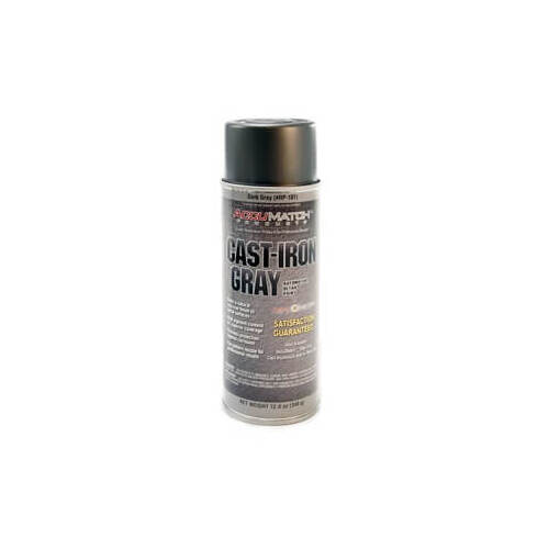 Scott Drake Classic Paint, AccuMatch Detail, Acrylic Enamel, Cast Iron Gray, Semi-gloss, 12 oz, Aerosol, Each