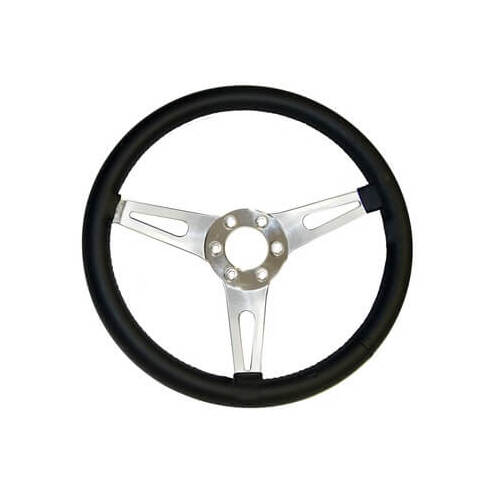 Scott Drake Classic Steering Wheel, 1965-1973 For Ford Mustang, Black, Each