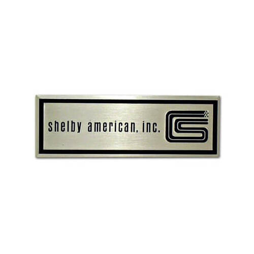 Scott Drake Classic Door Trim Sill Plate Insert, 1965-66 For Ford Mustang, Shelby, Each