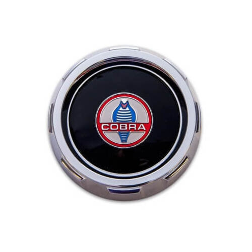 Scott Drake Classic Fuel Tank Cap, Steel, 1964-73 Cobra Gas Cap, Each