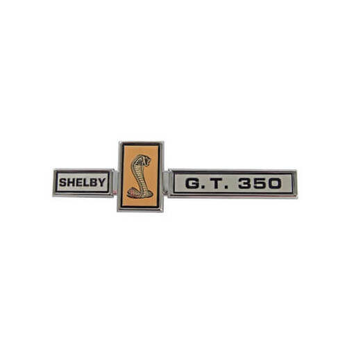 Scott Drake Classic Emblem, GT350 Grille Dash and Deck, Each