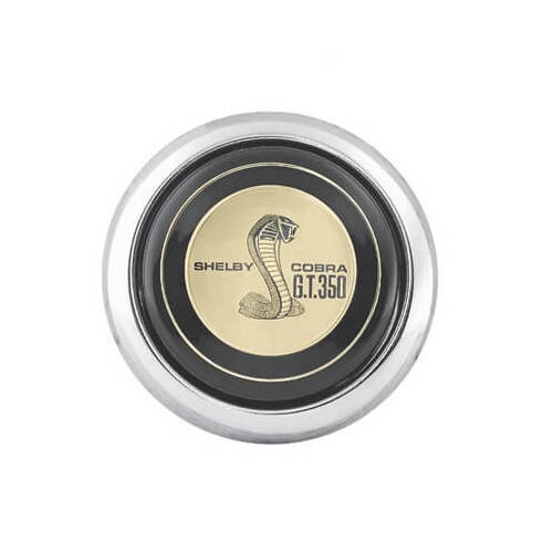 Scott Drake Classic Horn Button, Concours Reproduction Shelby GT350 Steering Wheel Horn Button, Each