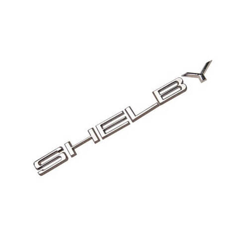 Scott Drake Classic Emblem, 1968 Shelby Letter Set, Aluminum, Each