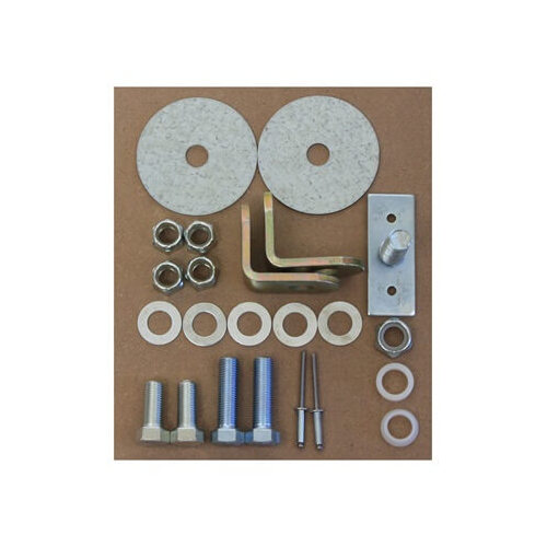 Scott Drake Classic Seat Belt Mounting Kit, Three Point, Retractable, For Ford, Kit