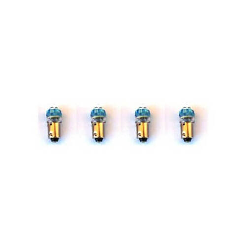 Scott Drake Classic Light Bulbs, Instrument Panel LED Lights, Blue, For Ford, Set of 4