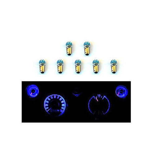 Scott Drake Classic Light Bulbs, Instrument Panel LED Lights, Red/White/Blue, For Ford, Kit