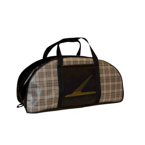 Scott Drake Classic Tote Bag, Duffle, For Ford Falcon Logo, Small, Plaid, Each