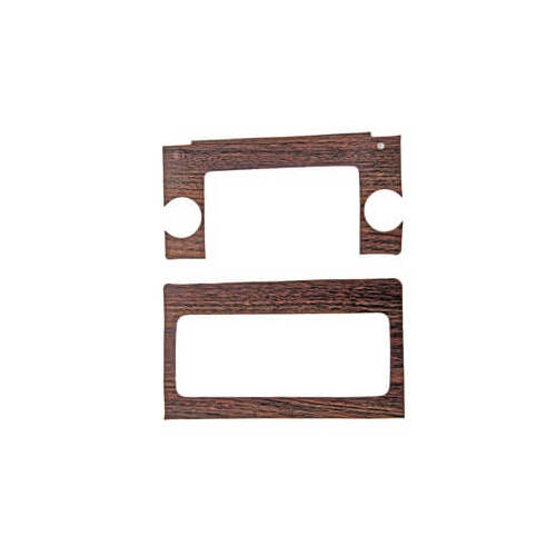 Scott Drake Classic Radio Bezel, Vinyl, 1969-1970 For Ford Mustang, Each