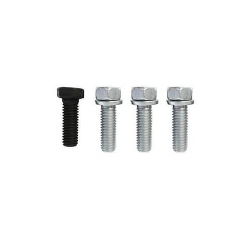 Scott Drake Classic Water Pump Bolts, External Hex, Steel, Black Oxide/Zinc Plated, For Ford, 390, 428, Kit