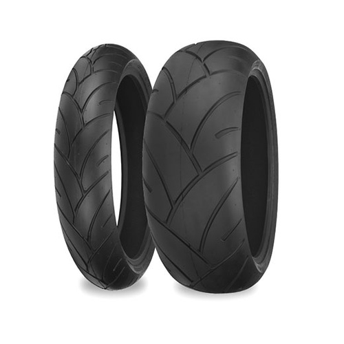 SHINKO TYRE 005 Advance, Tyre Motorcycle Suit Harley, 120/70 VR21, Each 