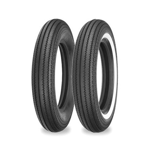 SHINKO Tyre,  Motorcycle Tyre Front, Suit Harley, 270 Super Classic Cruiser, 3.00-21 White Wall, Each 