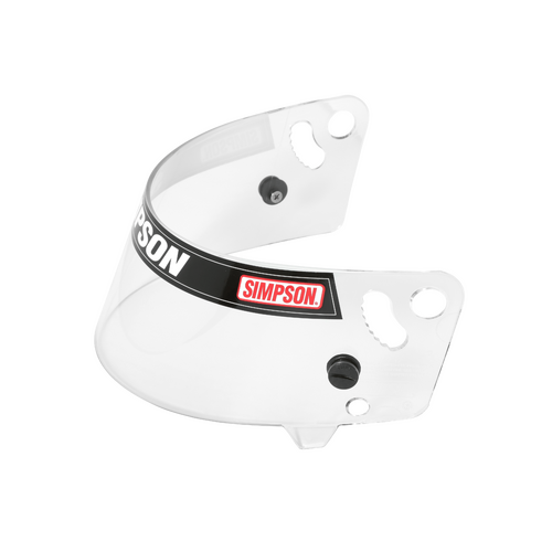 Simpson Racing Helmet Shield, Helmet Replacement Shields, Clear, Shark and VUDO SA2020, One Size Fit
