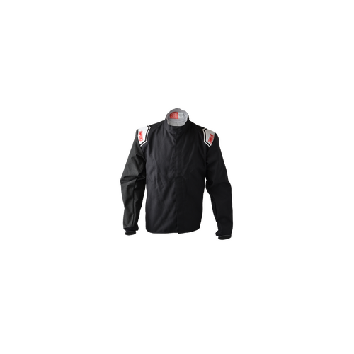 Simpson Racing Apex Kart Racing Jacket Black/Black - XXL