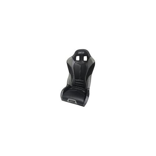 Simpson Racing Powersports Seats 107-305 Powersports Seats, Pro Sport Short Cushion Black and Charcoal Suspension Seat