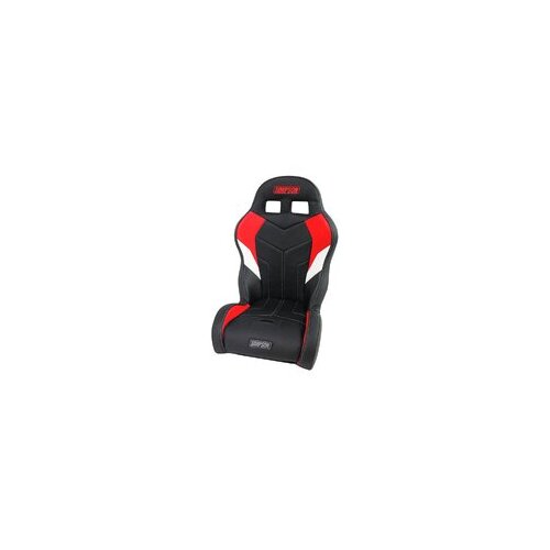 Simpson 170 Aggressor UTV Seats 110-306
Powersports Seat, 170 Aggressor, Vinyl, Black/Red/White, Front Bucket, Off-Road, Each