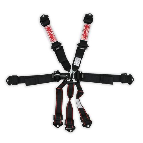 Simpson Racing Simpson Latch & Link Harness 2" Double Pull Down SFI 16.1, 7-Point, Bolt in