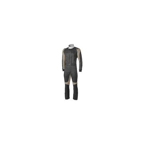 Simpson Racing G Six 0 Racing Suit Medium Black/Grey/Grey