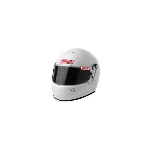 Simpson Racing Viper Youth Racing Helmet 3X Small White