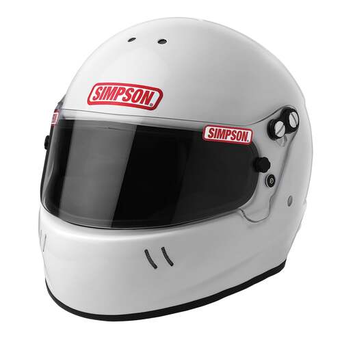 Simpson Racing Viper Youth Racing Helmet 2X Small White