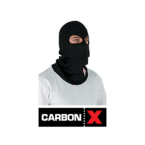 Simpson CarbonX Head Sock, Black, One Layer, Single Eyehole Opening, Each