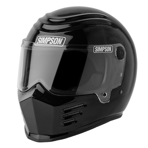 Simpson Racing Outlaw Bandit Motorcycle Helmet,
Large - Black