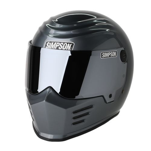 Simpson Racing Outlaw Bandit Motorcycle Helmet,
Large - Gunmetal
