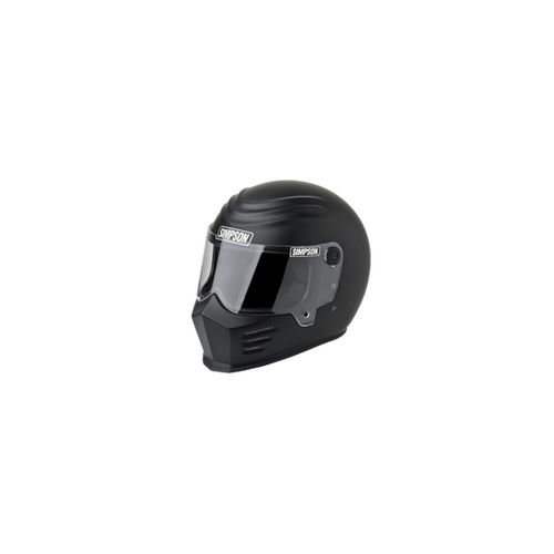 Simpson Racing Outlaw Bandit Motorcycle Helmet,
Medium - Matte Black
