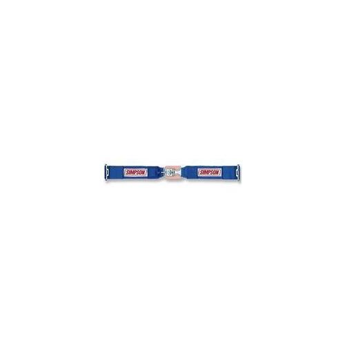 Simpson Latch & Link Lap Belts Harness, Lap Belt, Latch, Bolt-In, Floor, Blue, Each