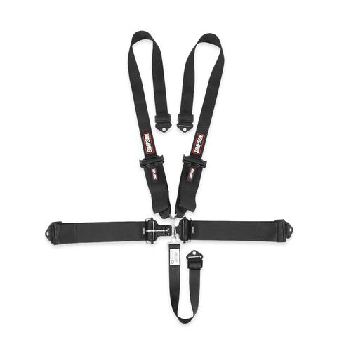 Simpson Racing Safety Harness, Latch FX2 Belt, Black
