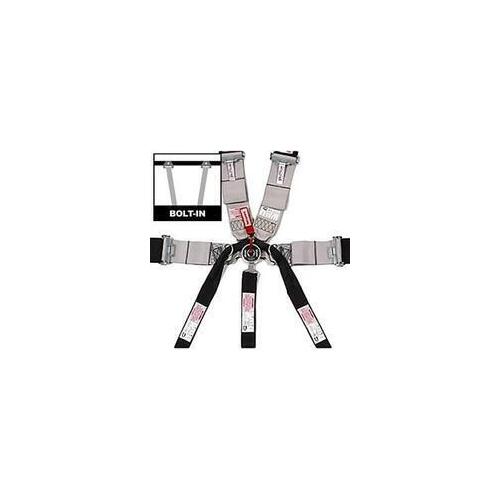 Simpson 7 Point Drag Camlock Harness, Individual-Type, Bolt-In, Platinum