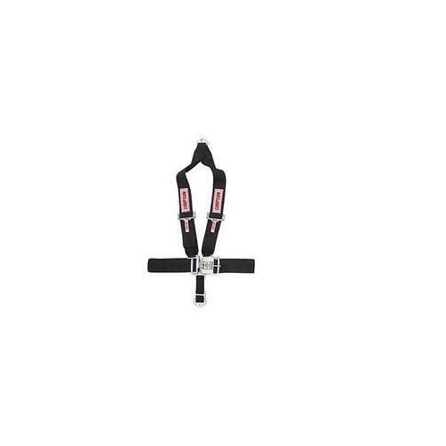 Simpson Drag Camlock Harness, U-Type Shoulder, Wrap Around, Roll Bar Mount, Black, Each